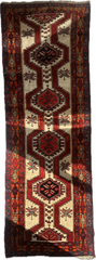 Persian Meshgi Wool Runner 3’6” x 9’10” Rugistan
