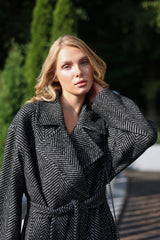 Classic Alpaca Wool Blend Coat
