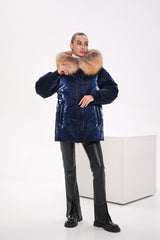 Genuine Red Fox Premium Down Fill Vinyl Parka Alaska® Outerwear Company