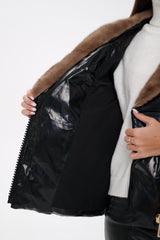 Genuine Mink Fur Down Fill Jacket Alaska® Outerwear Company