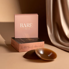 BARE by Reva packaging and product on a beige background