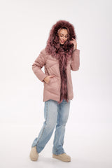 Genuine Silver Fox Fur Trim Down Insulated Parka Alaska® Outerwear Company