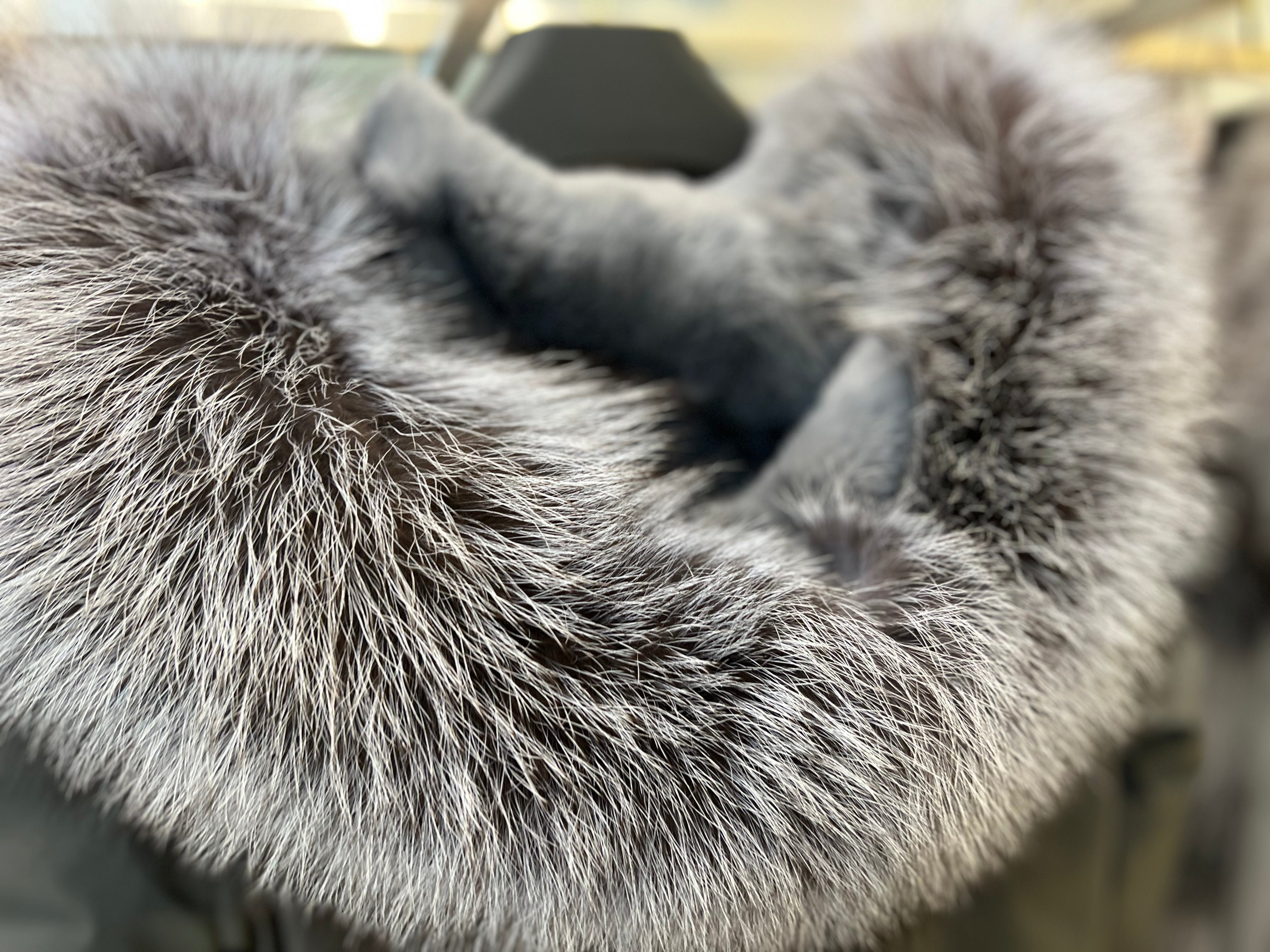 Silver Fox Fur Trim Rabbit Fur Insulated Parka Alaska® Outerwear Company