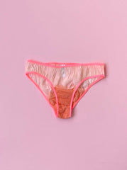 Pink thong on a pink background