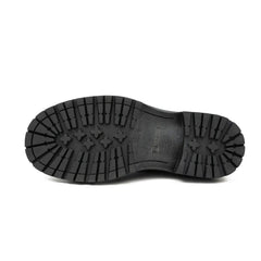 Big Cap Toe Derby shoes Wine red