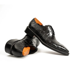 Black Alligator Norwegian Oxford