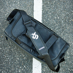 Black Leather Sneaker Duffle Sole Premise