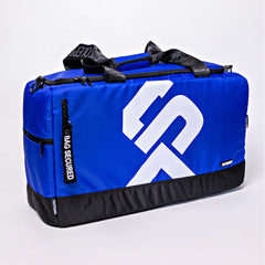 Blue Sneaker Duffle Sole Premise