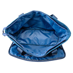 Denim Beach Bag w/ Straw Hat