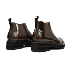 Brogue Platform Chelsea Boot