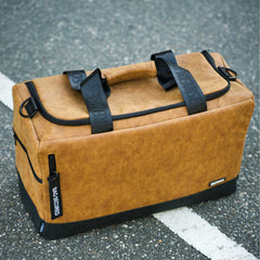 Brown Leather Sneaker Duffle Sole Premise