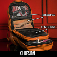 Brown Leather Patented Carry-on Bag (XL Design) Sole Premise