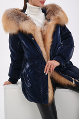 Genuine Red Fox Premium Down Fill Vinyl Parka Alaska® Outerwear Company