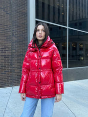 Gia Laqué Premium Down Hooded Jacket Alaska® Outerwear Company