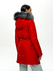 Genuine Silver Fox Fur Rabbit Fur Insulated Parka Alaska® Outerwear Company