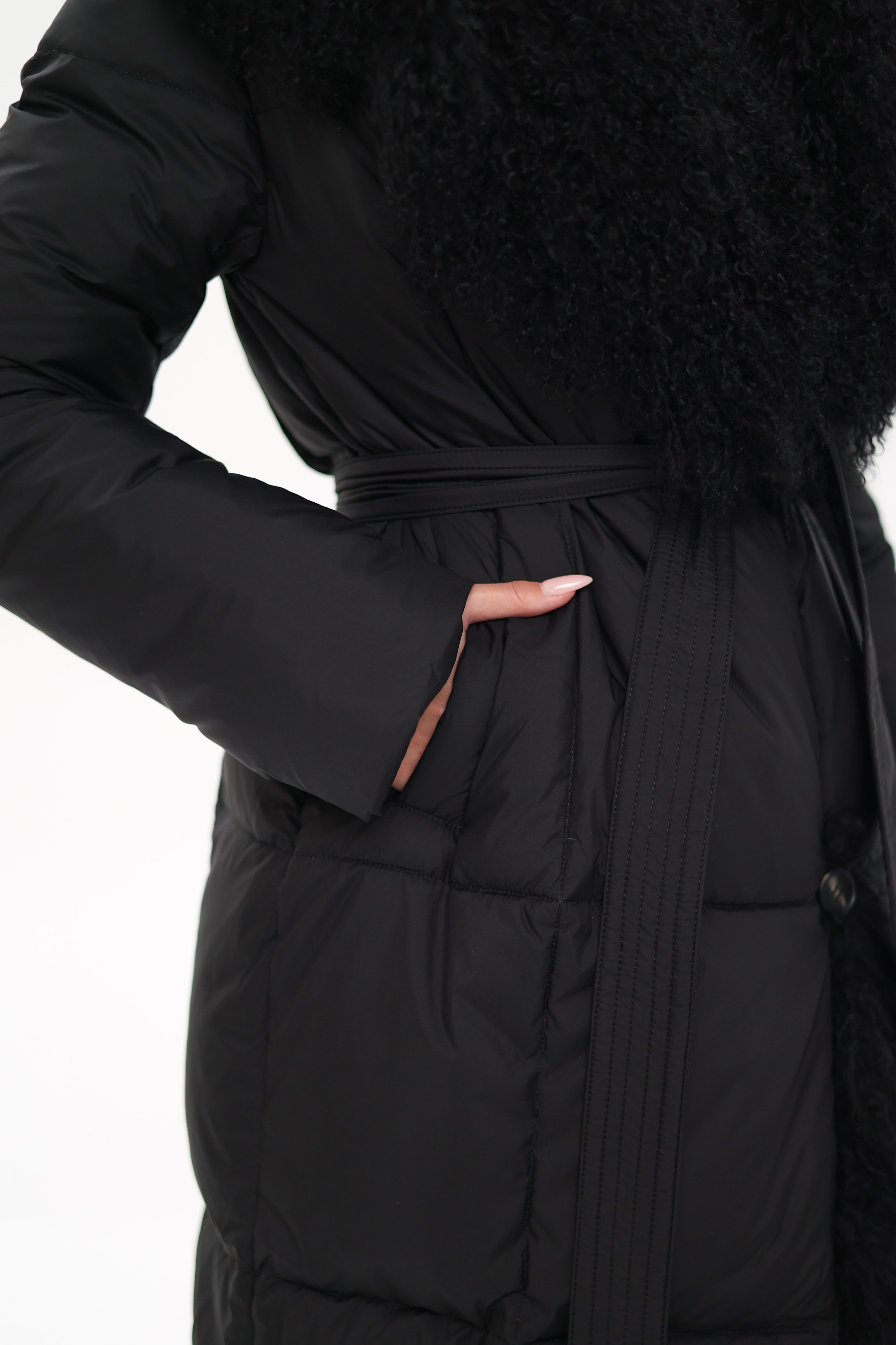 Genuine Lama Fur Premium Down Coat Alaska® Outerwear Company