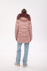 Genuine Silver Fox Fur Trim Down Insulated Parka Alaska® Outerwear Company