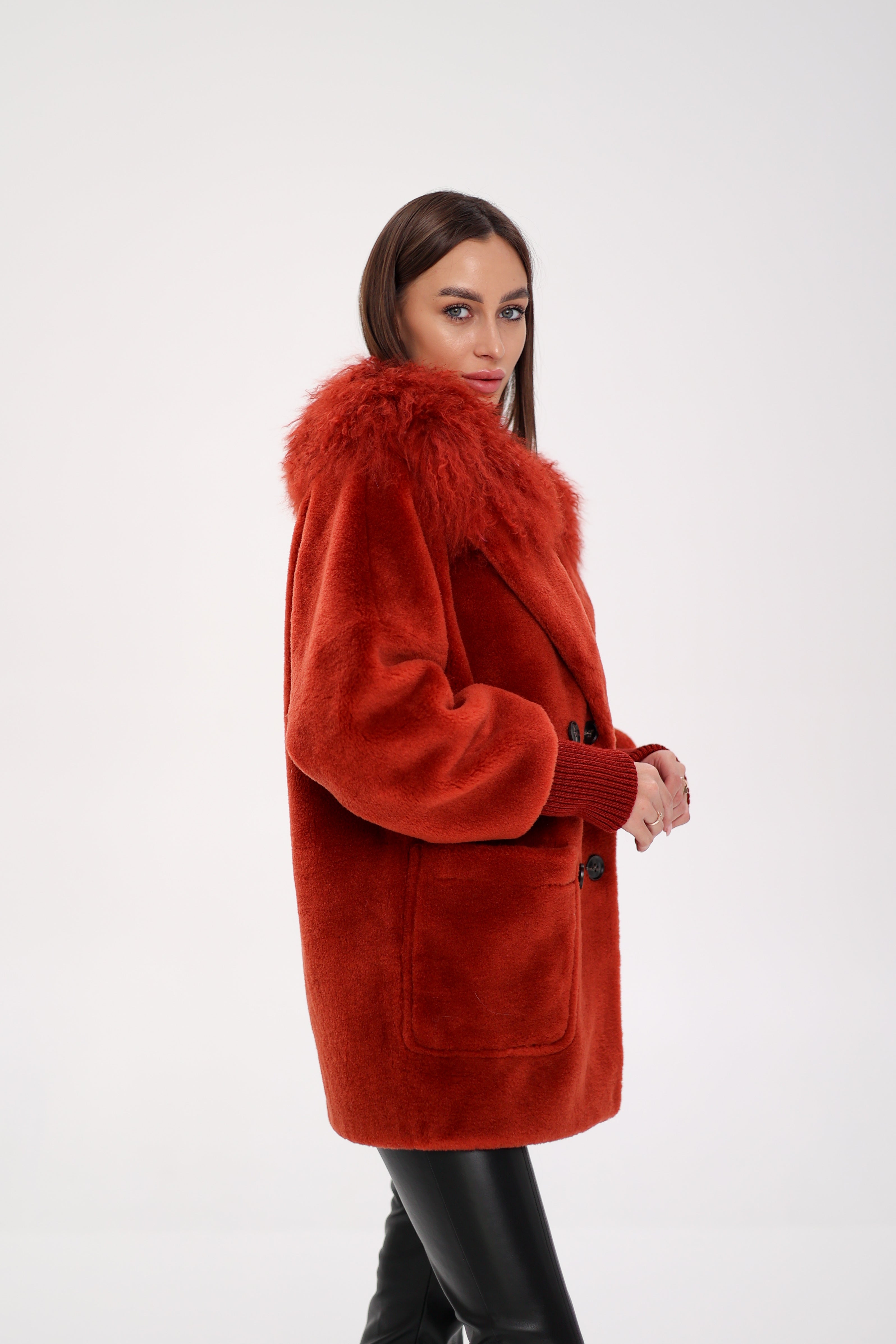 Genuine Lama Fur Peruvian Wool Coat Alaska® Outerwear Company
