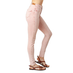 Dusty Pink Jeans Basic Signature Style