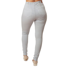 Light Grey Jeans Basic Signature Style