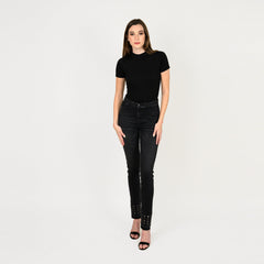 Studded Leg Covi Skinny