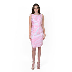 The Sleeveless Boat Neck Sheath Classic