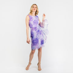 CN7196 Slvss Overskirted Sheath