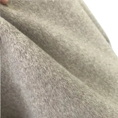 Cashmere jacket with large natural fur collar Family Shopolf