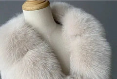 Children's Wool Coat | Fox Fur Collar & Cuffs | Winter Luxury