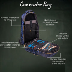 Black Leather Commuter Bag Sole Premise