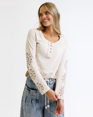 Crochet Patch Henley
