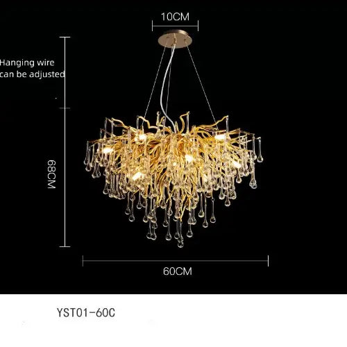 Elegant Crystal Chandelier | Luxurious Lighting for Any Room