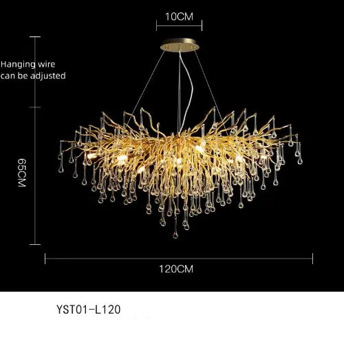 Elegant Crystal Chandelier | Luxurious Lighting for Any Room