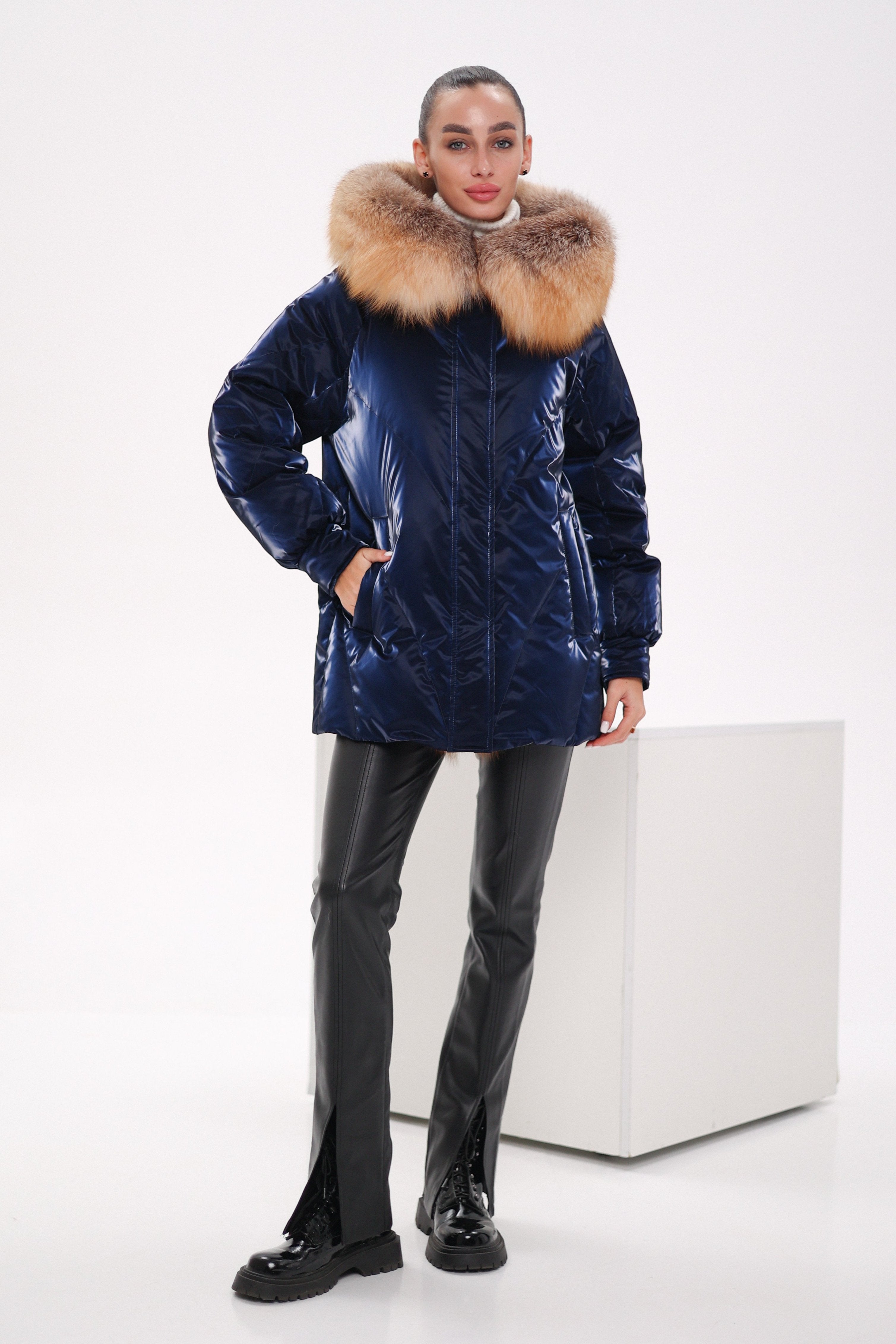 Genuine Red Fox Premium Down Fill Vinyl Parka Alaska® Outerwear Company