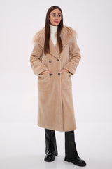 Genuine Lama Fur Virgin Wool Coat Alaska® Outerwear Company