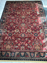 Karastan Samovar Teawash Wool Rug – 8’8” x 12’ – Vintage Elegance, Excellent Condition Rugistan