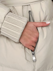 Alice Genuine Silver Fox Down Fill Coat Alaska® Outerwear Company