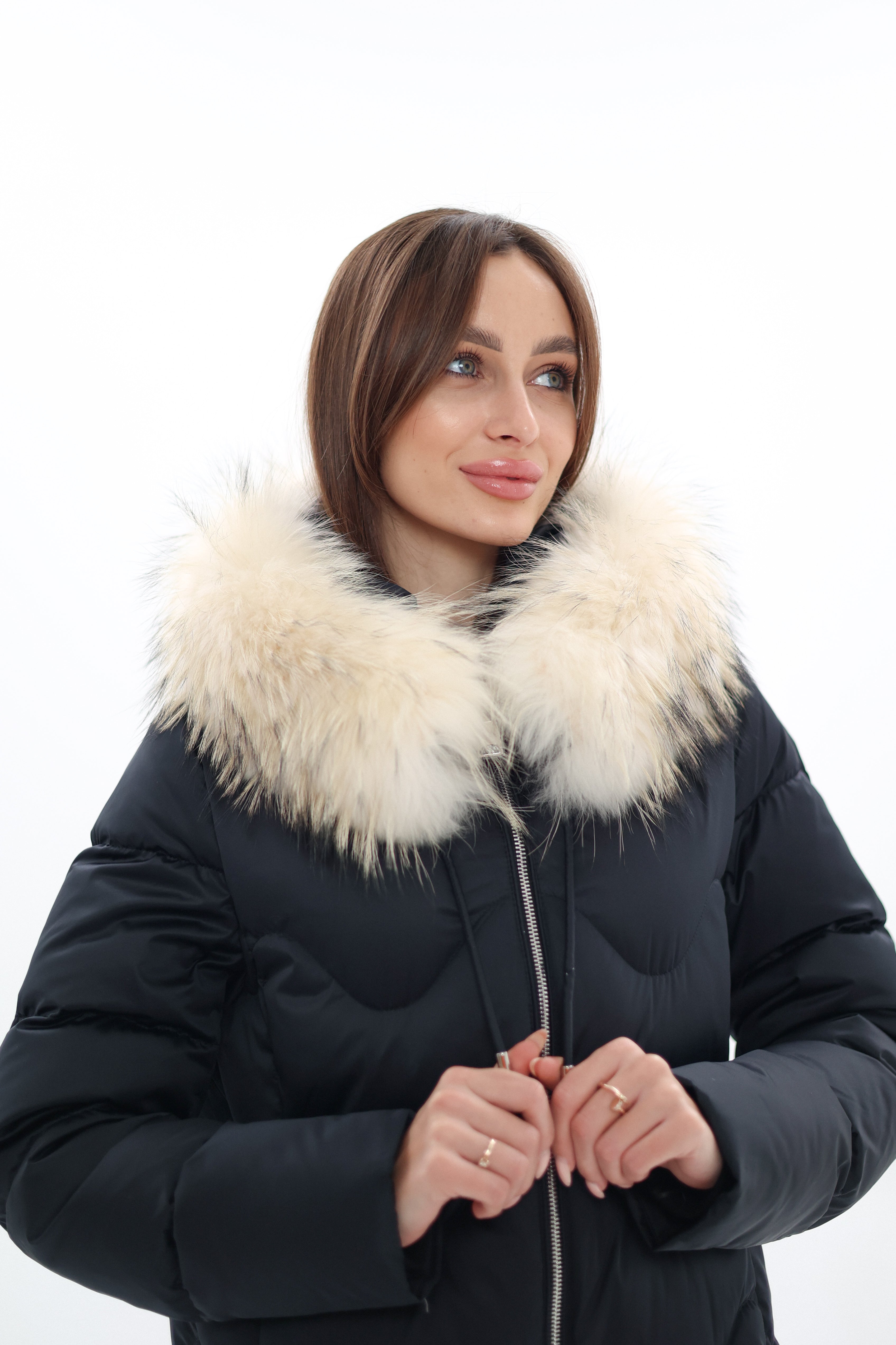 Genuine Fur Trim Down Fill Coat Alaska® Outerwear Company