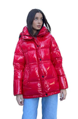 Gia Laqué Premium Down Hooded Jacket Alaska® Outerwear Company
