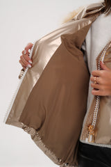 Genuine Polar Fox Down Fill Jacket Alaska® Outerwear Company