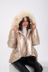 Genuine Polar Fox Down Fill Jacket Alaska® Outerwear Company