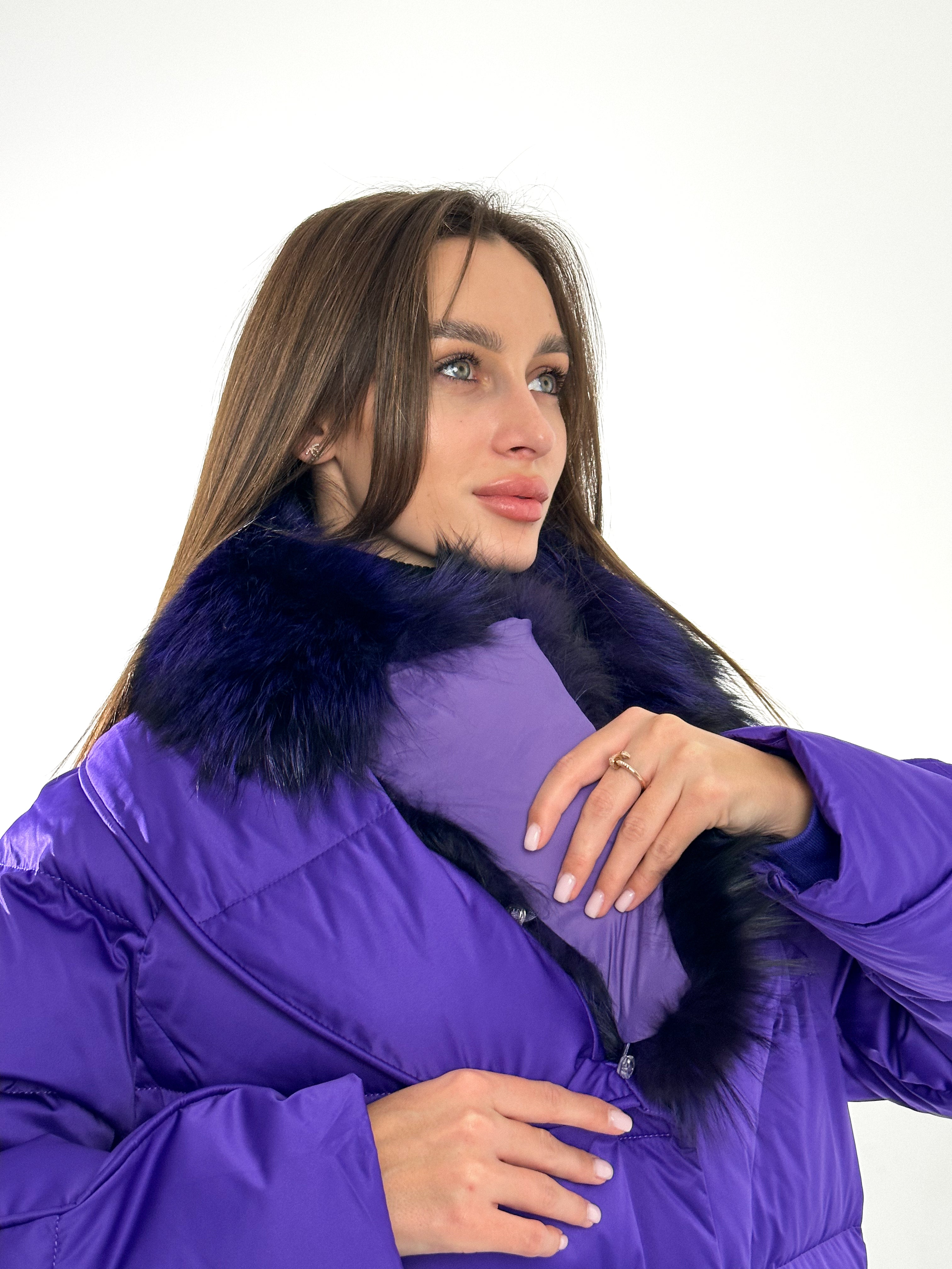 Genuine Silver Fox Premium Down Fill Coat Alaska® Outerwear Company