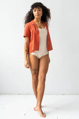 Cropped Button Down Salua Lingerie