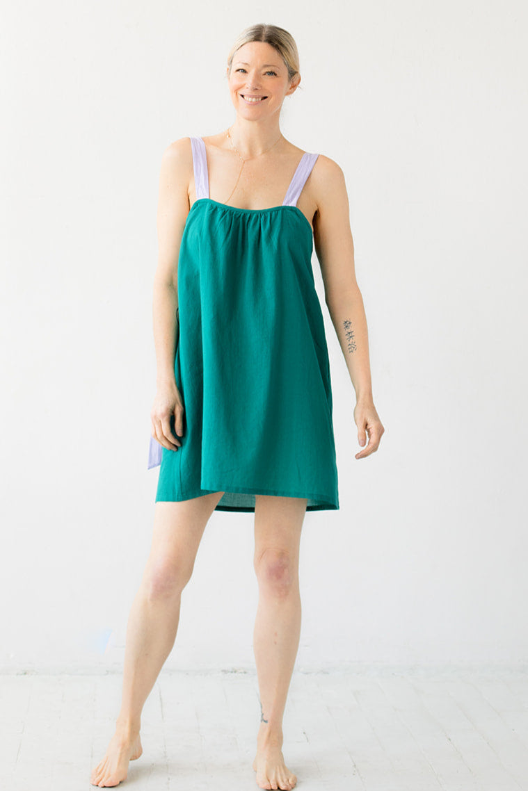 Daisy Tie Strap Cotton Babydoll Salua Lingerie