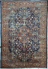 Antique Persian Mahal Rug 8’3”x12’ - Circa 1900 Treasure Rugistan