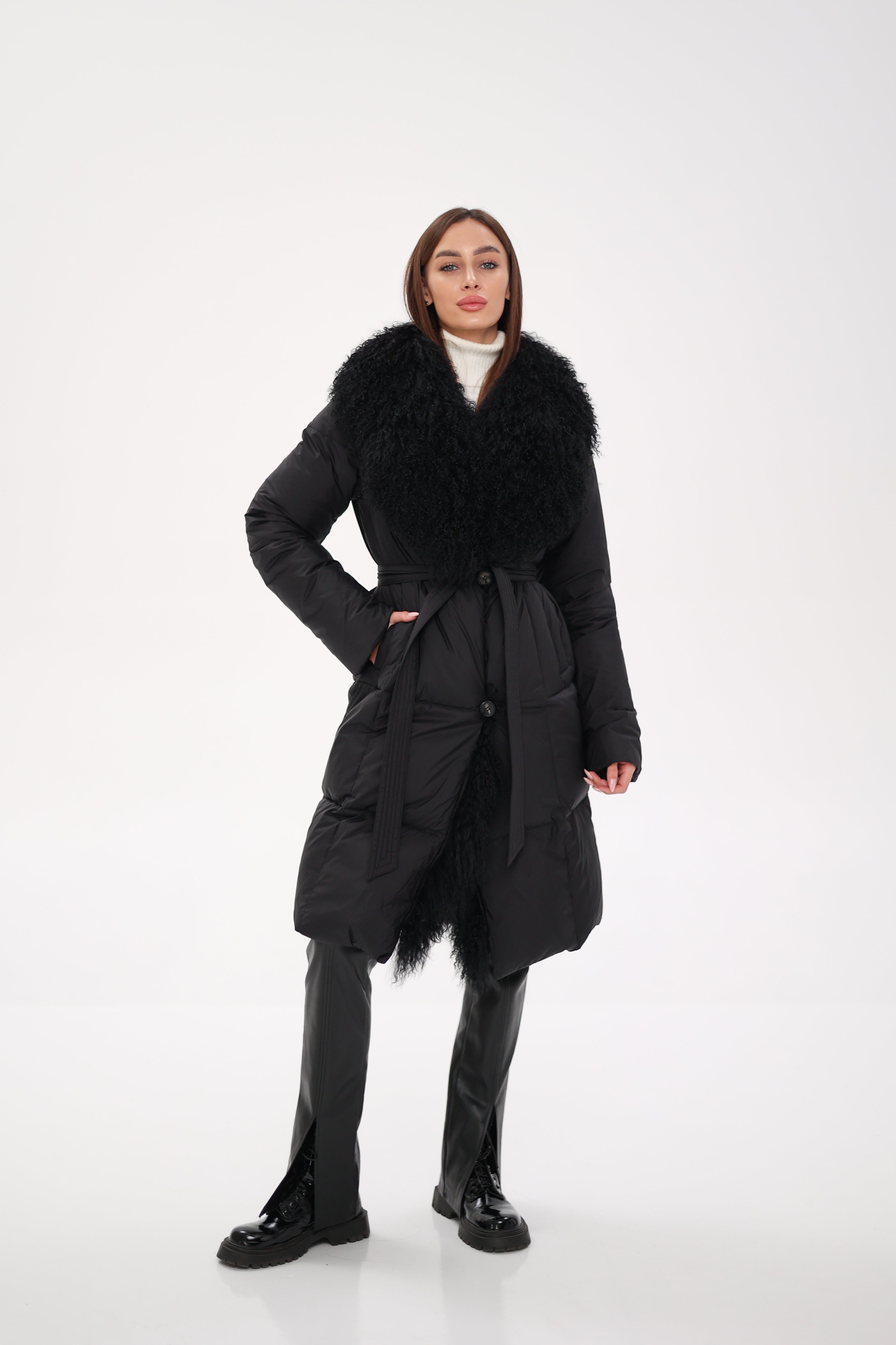Genuine Lama Fur Premium Down Coat Alaska® Outerwear Company