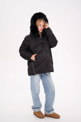 Genuine Polar Fox Thinsulate™ Insulation Coat