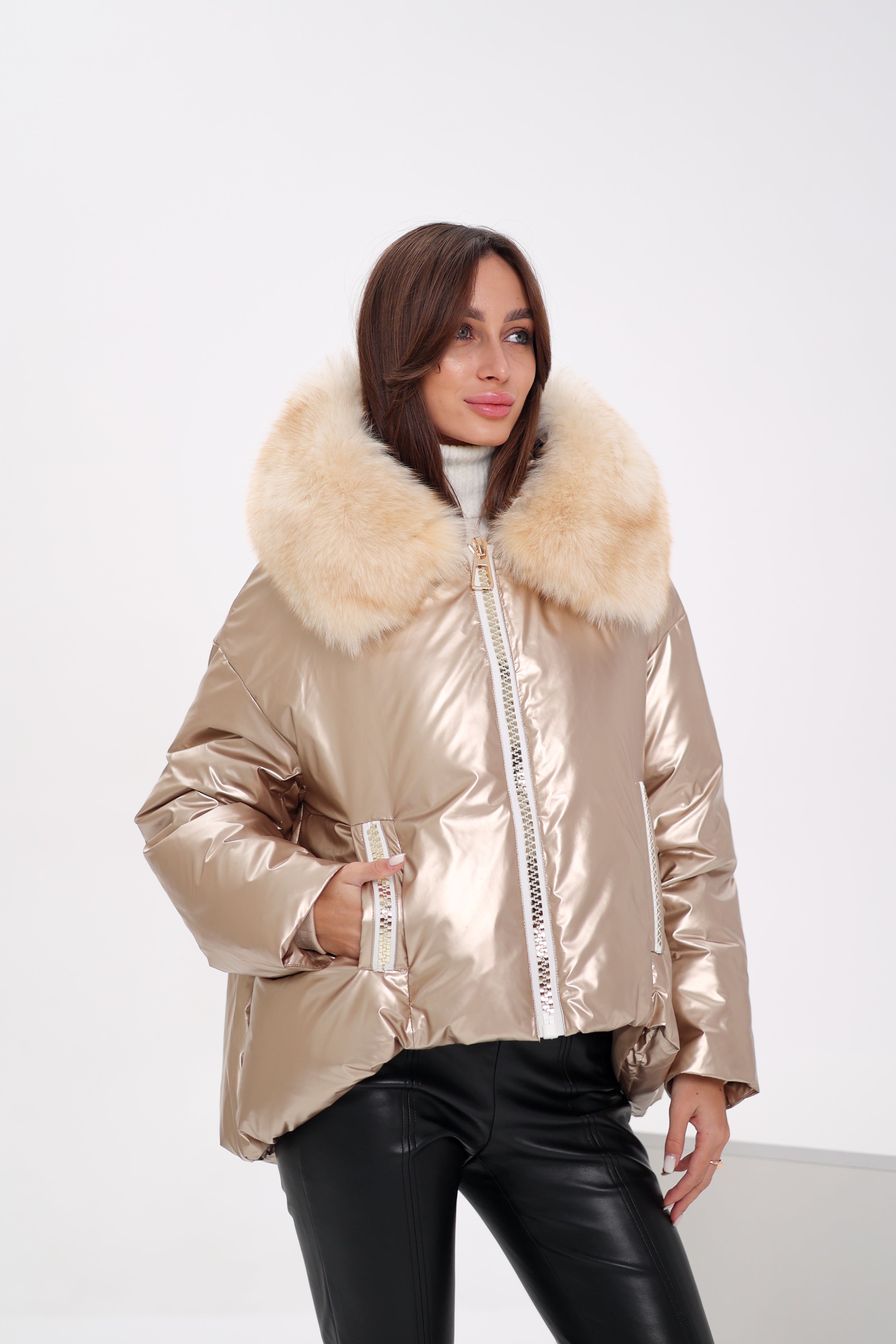 Genuine Polar Fox Down Fill Jacket Alaska® Outerwear Company