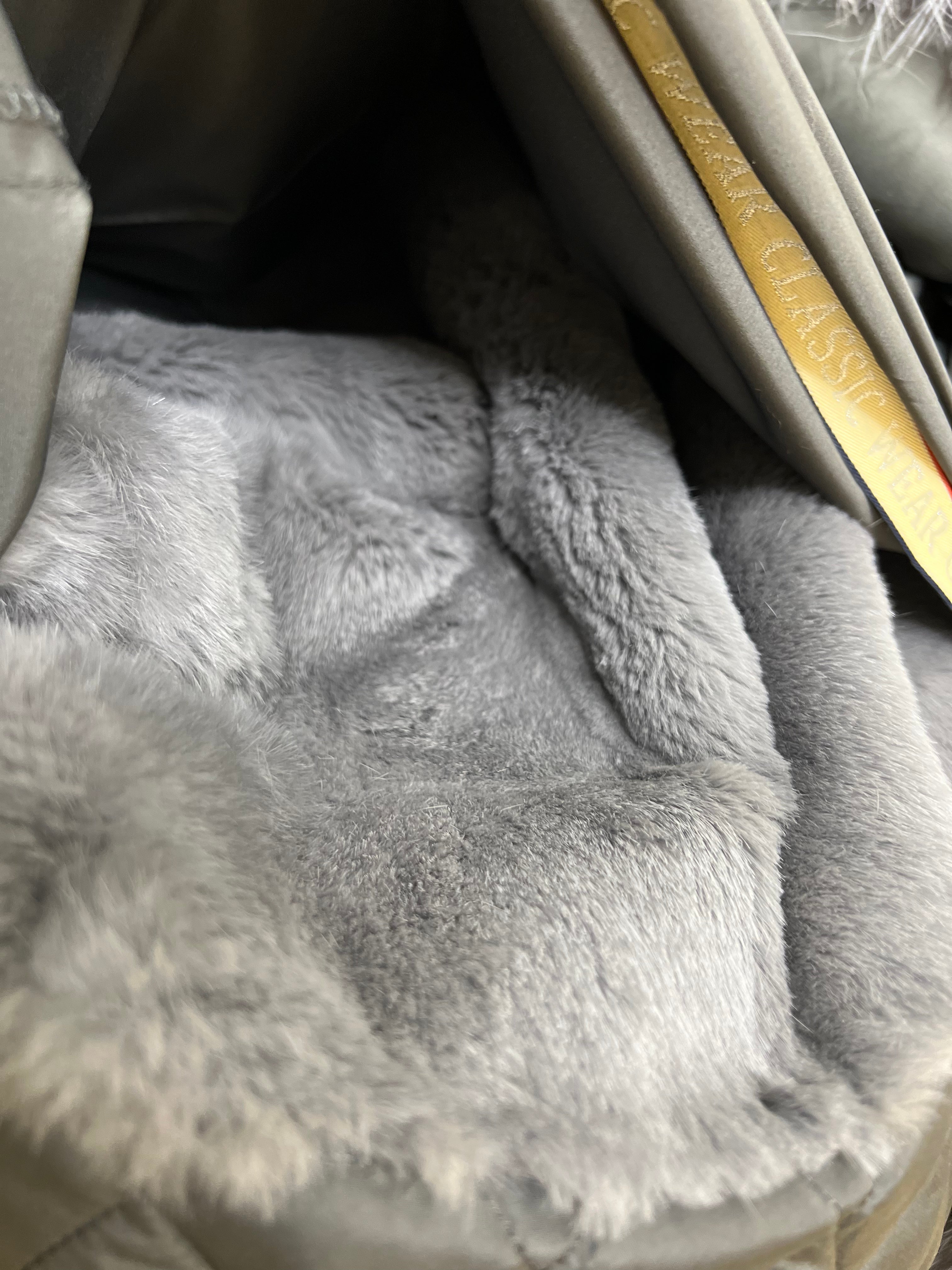 Genuine Silver Fox Fully Lined Hood Rabbit Insulated Parka Alaska® Outerwear Company