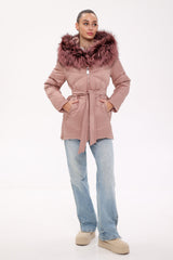 Genuine Silver Fox Fur Trim Down Insulated Parka Alaska® Outerwear Company